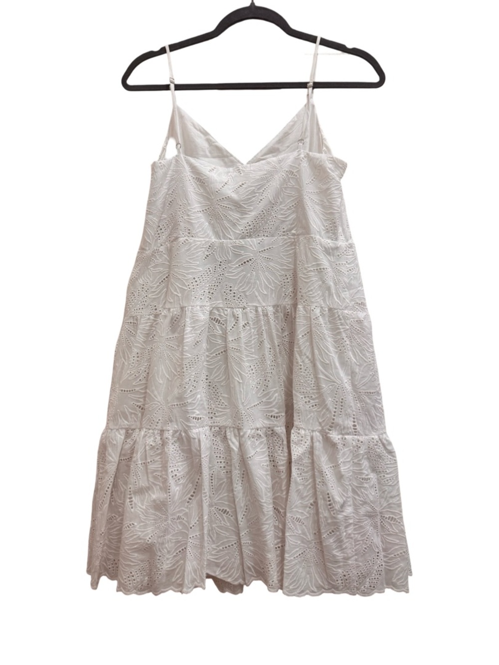 Michael Kors White Eyelet Tiered Sundress - Picture 5 of 11